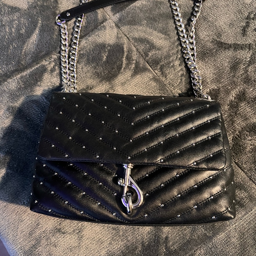 Rebecca minkoff micro studded Edie flap